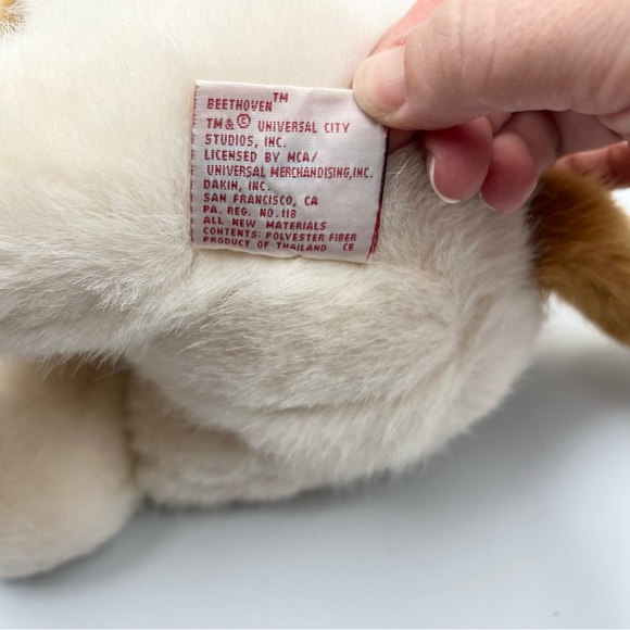 Vintage Dakin Beethoven St Bernard Puppy Plush 12” - Picture 7 of 7